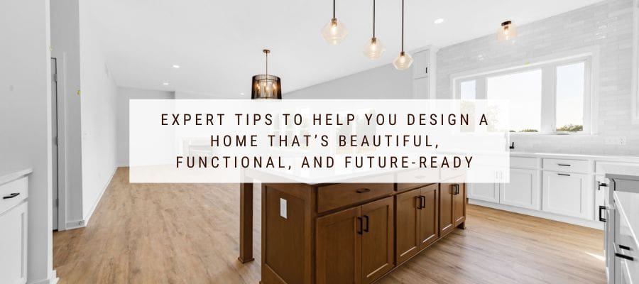 Expert tips for designing your custom home blog header image.